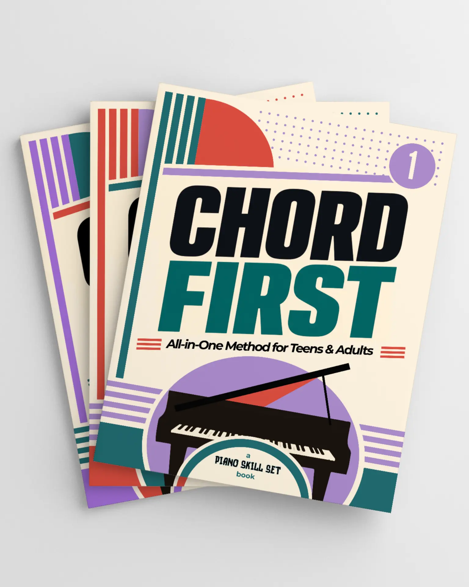 Chord First piano method books