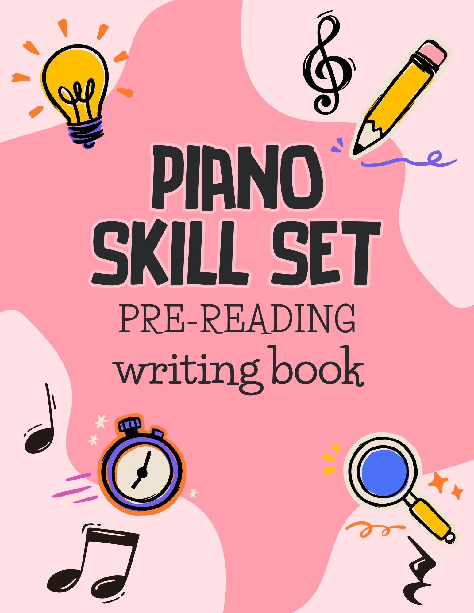 Cover of Pre-Reading Writing Book